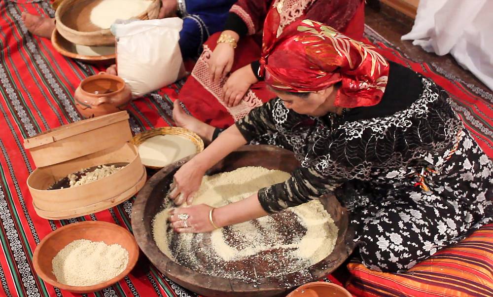 ©Centre national de recherches préhistoriques, anthropologiques et historiques (CNRPAH), Algérie, 2018, with the permission of UNESCO Couscous in Algerije
