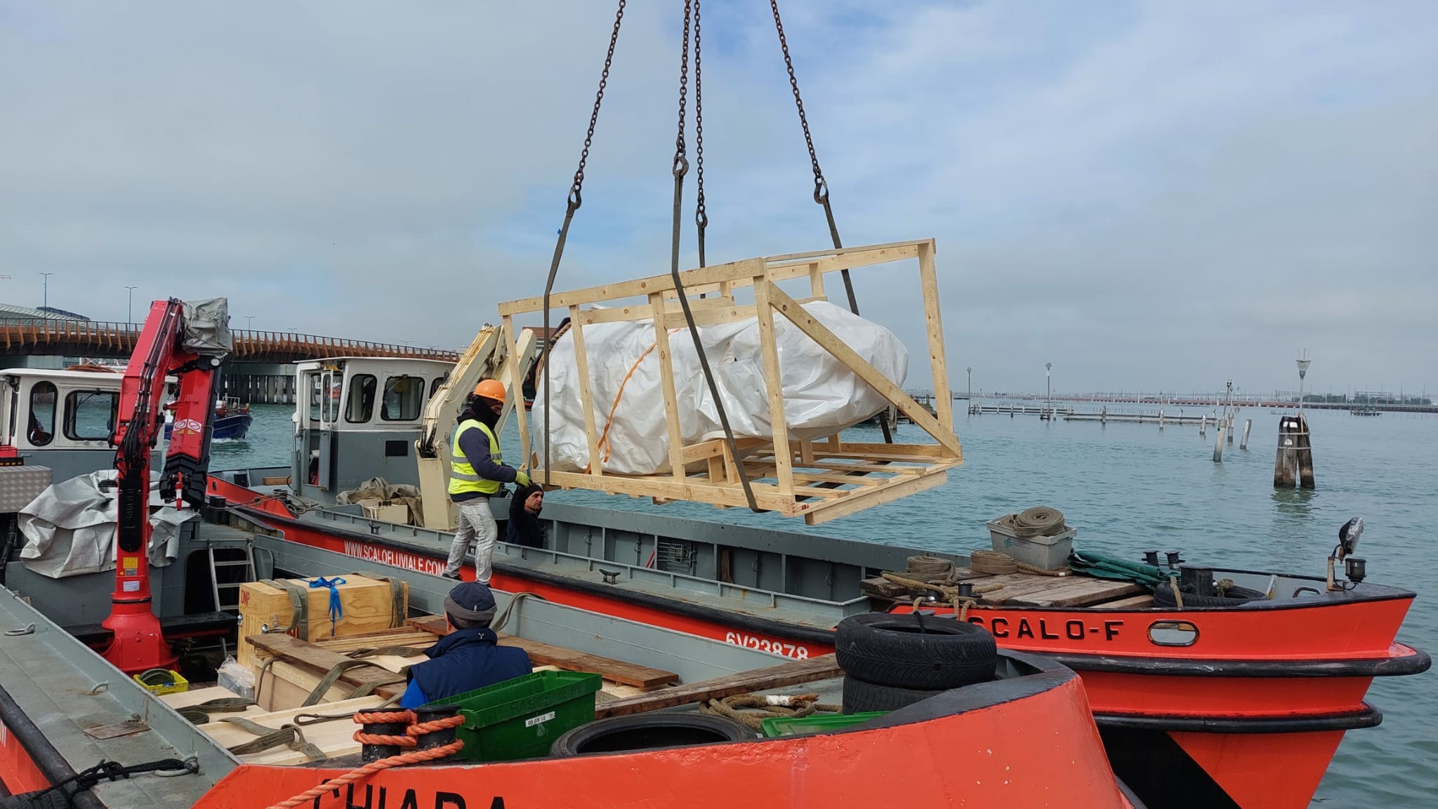Nuje Patat onderweg naar Venetië