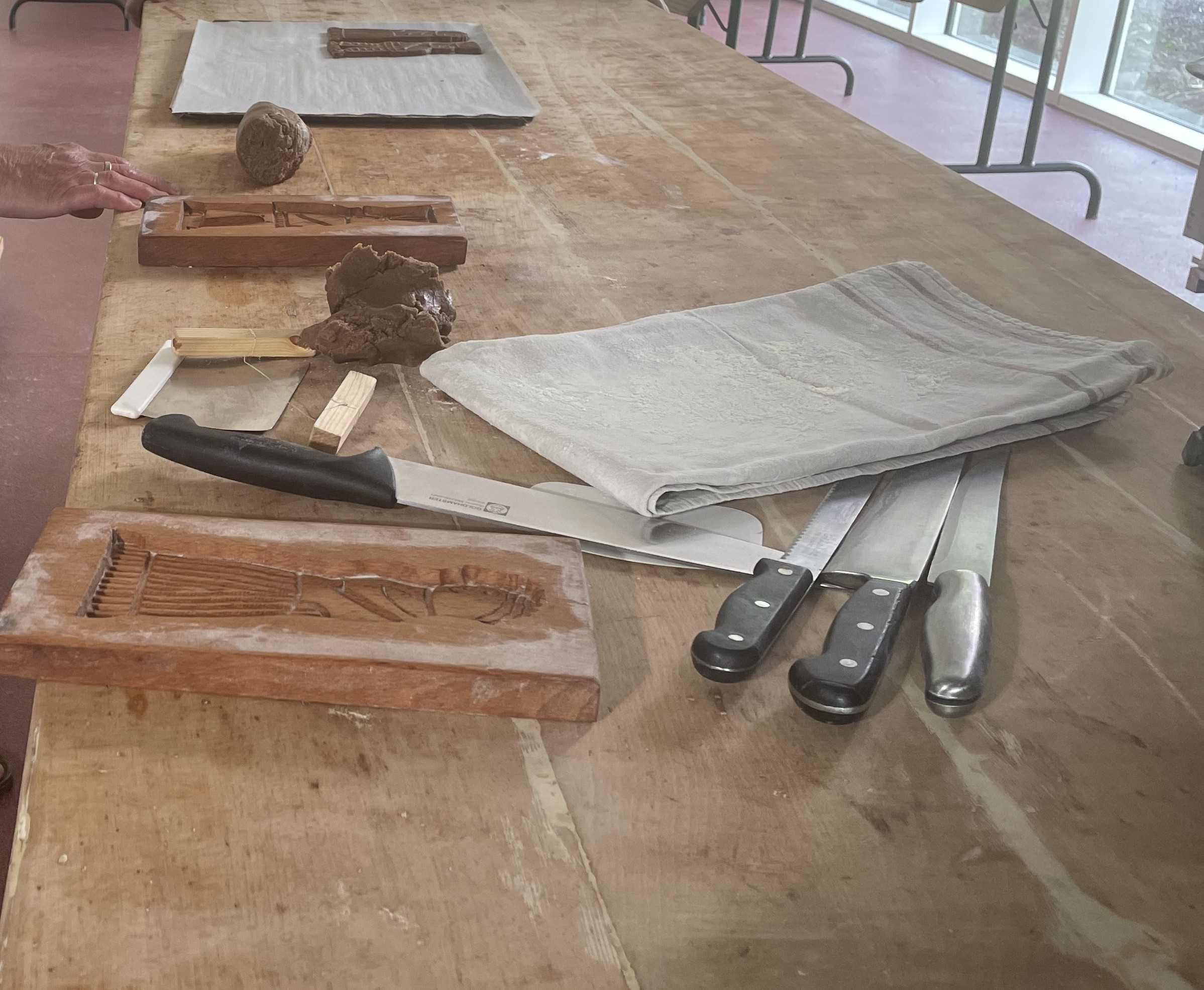Het maken van Hasseltse speculaas