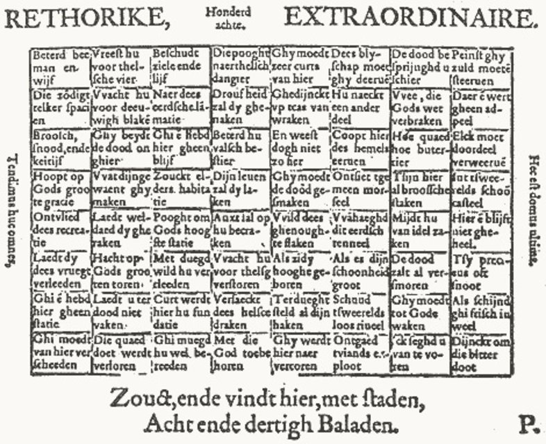 Rederijkrscultuur1_Schaakbordgedicht_van_Matthijs_De_Castelein